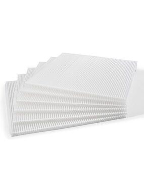 8-Pack Replaceable Air Filters 20x20x1 MERV 11 - High Efficiency, Home & Office